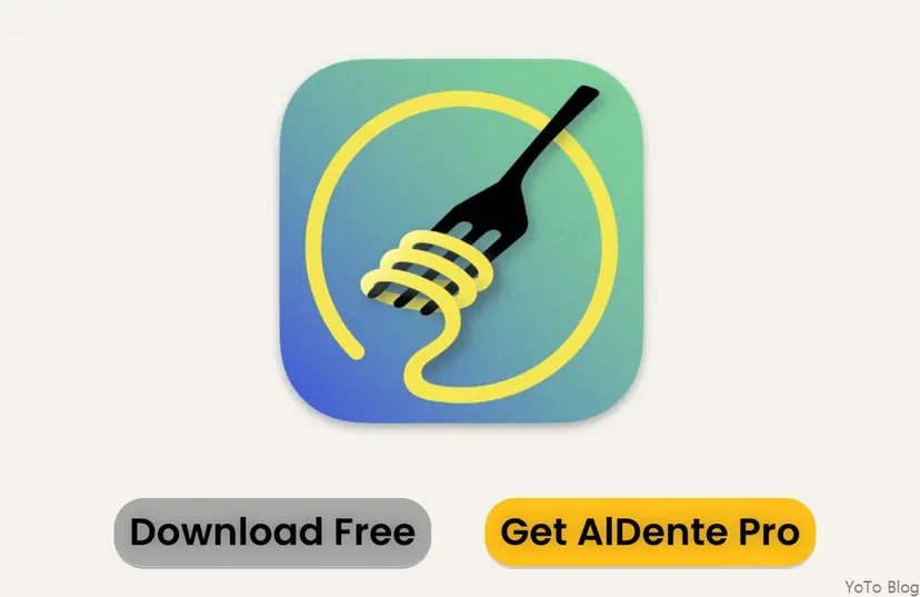 AlDente 다운로드 화면