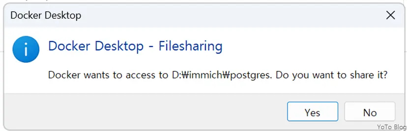Docker File Path Share